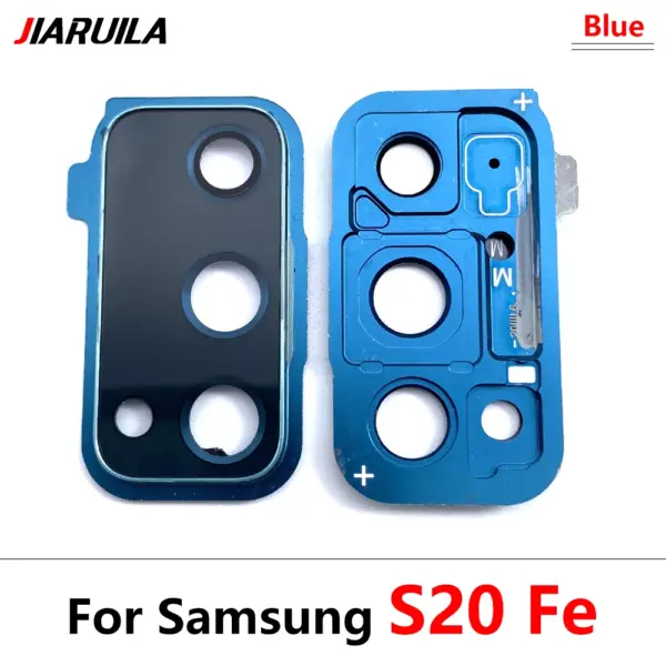 Samsung S20 FE Rear Camera Glass Lens Cover with Frame - Image 7