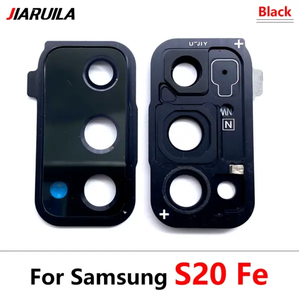 Samsung S20 FE Rear Camera Glass Lens Cover with Frame - Image 5