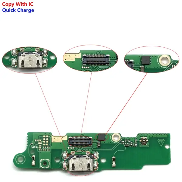 Tested Moto E Series Charger Port Flex Cable - Image 6