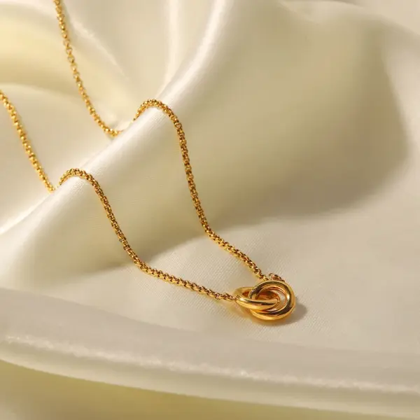 Creative Stainless Steel Pendant Necklace - Image 3