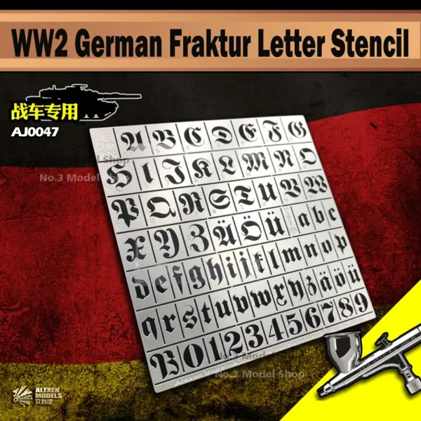 Military Model Stencil for 1/32 and 1/35 Scale - Image 2
