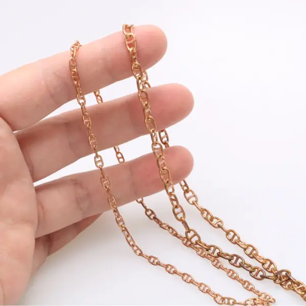 Copper Railing Chain for RC Boats 300mm - Image 4