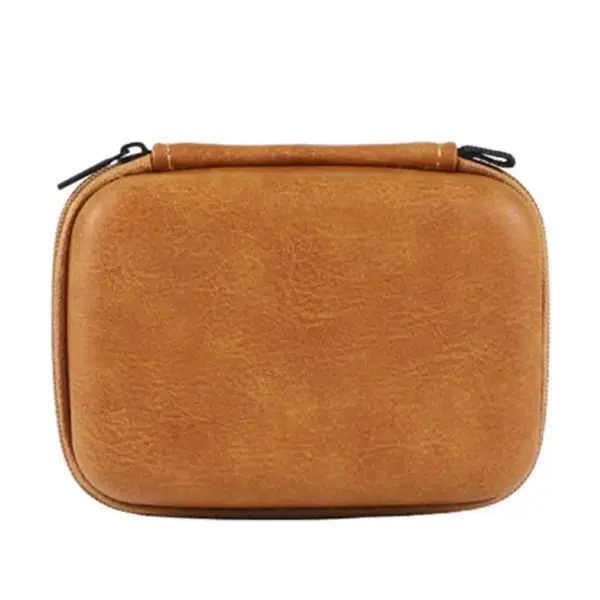 Leather Mini USB Cable Organizer Bag - Image 7