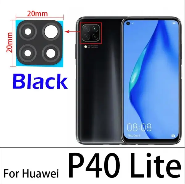 Huawei P20 P30 P40 Series Rear Camera Glass Lens Set - Image 6