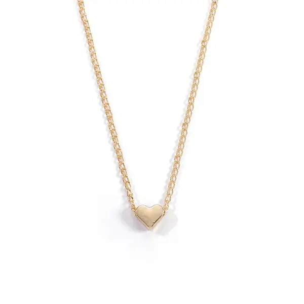 Tiny Heart Choker Necklace in Zinc Alloy - Image 4