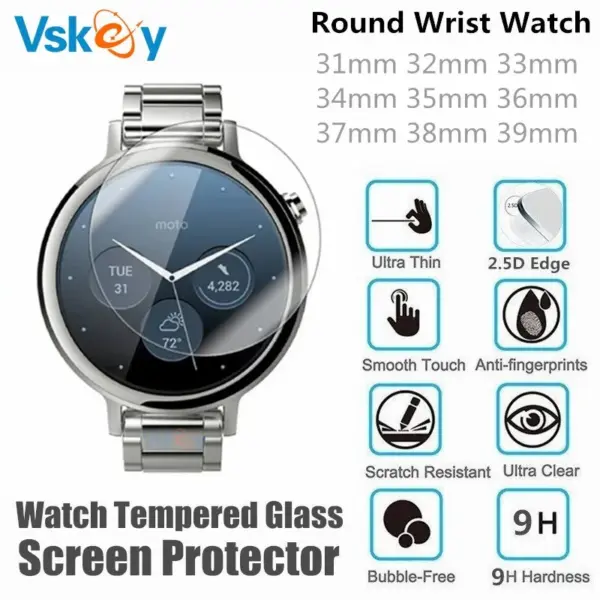 100PCS Tempered Glass for Smart Watches