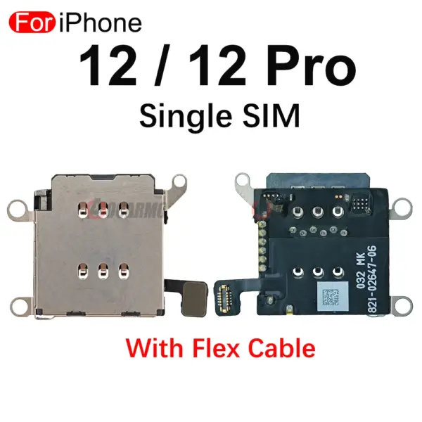 iPhone SIM Card Tray Flex Cable Replacement for Models X to 12 Pro Max - Image 17