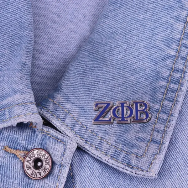 Zeta Phi Beta Enamel Badge Pin 1920 Greek Sorority - Image 6