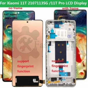 6.67 Inch AMOLED Display for Xiaomi 11T Pro