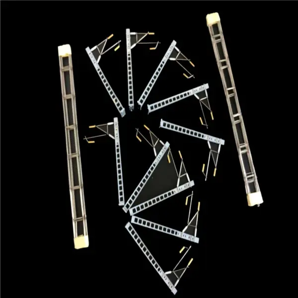 Metal Train Model Column Overhead Contact Set - Image 4