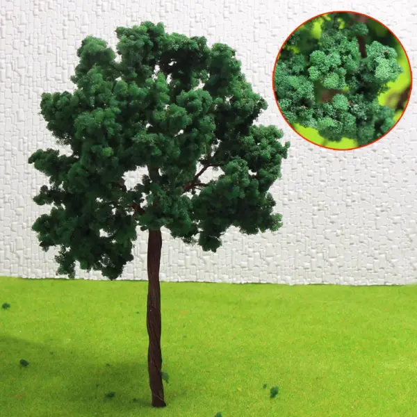 8pcs G Scale 1:25 Model Trees Set - Image 3