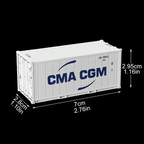 HO Scale 20ft Hi-Cube Reefer Container - Image 2