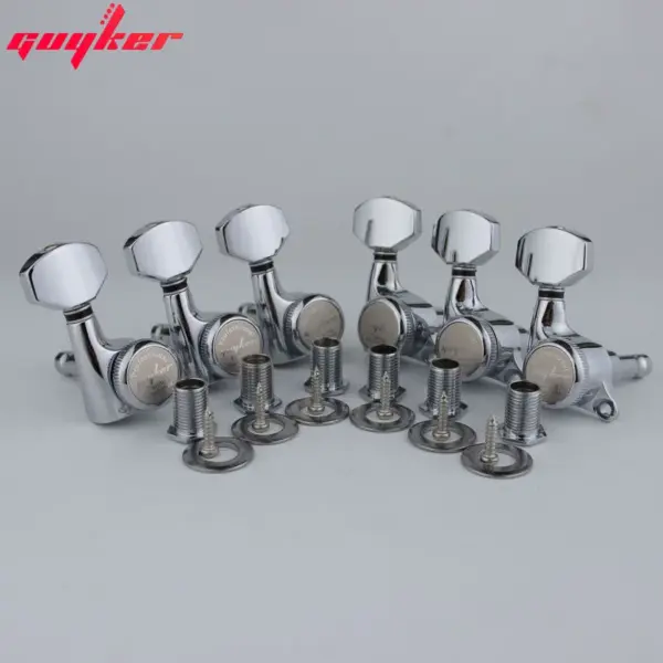 Guyker Chrome Locking Tuners for Electric Guitars - Image 8
