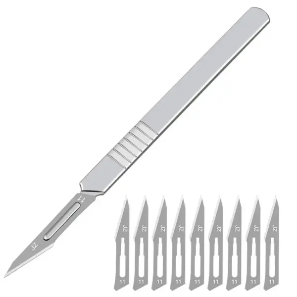 Carbon Steel Scalpel Knife Set with Handle - Image 7