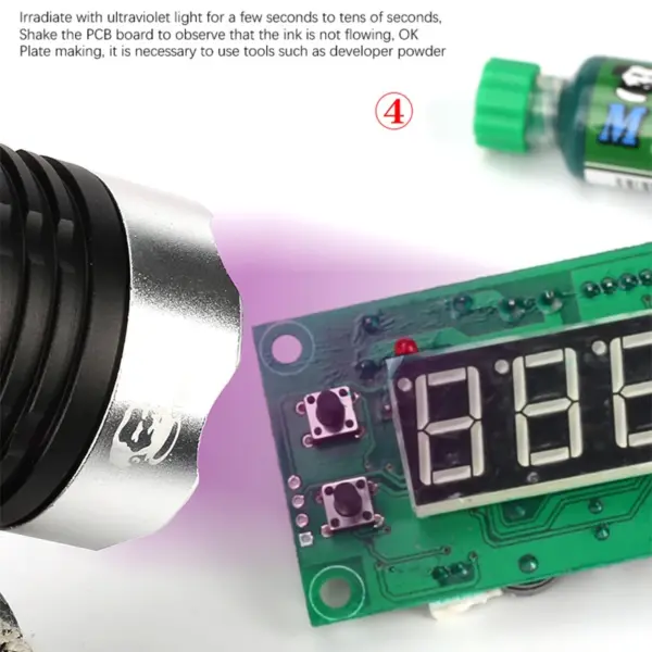 UV Curing Solder Mask Ink Set for PCB - Image 6