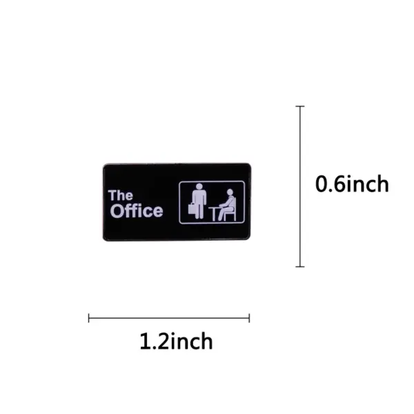The Office Enamel Pin Classic Metal Badge - Image 2