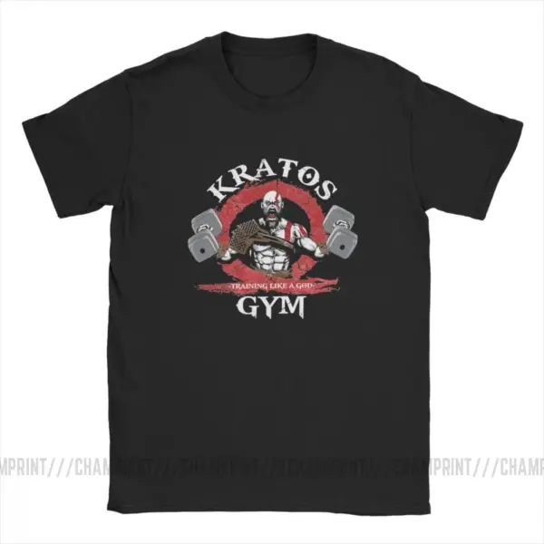 Men's God Of War Kratos Gym T-Shirt - Image 2