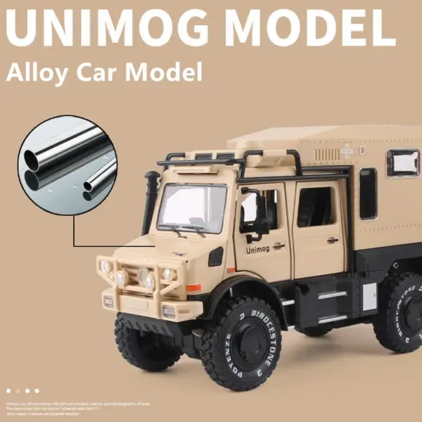 1/32 UNIMOG U4000 Diecast Off-road Model - Image 4