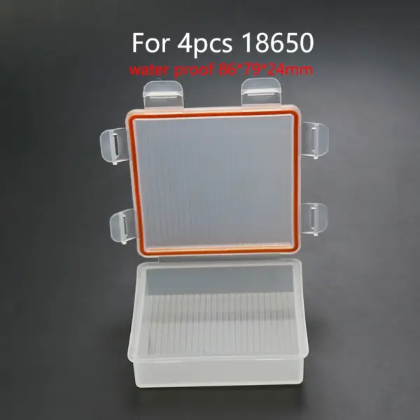 18650 Battery Storage Box Case with Clip - Image 11