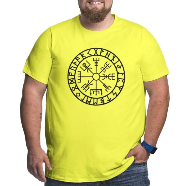 Vegvisir Runes Navigator T-Shirt for Men - Image 7