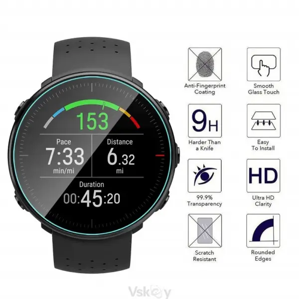 5PCS Tempered Glass Protectors for Polar Pacer - Image 3