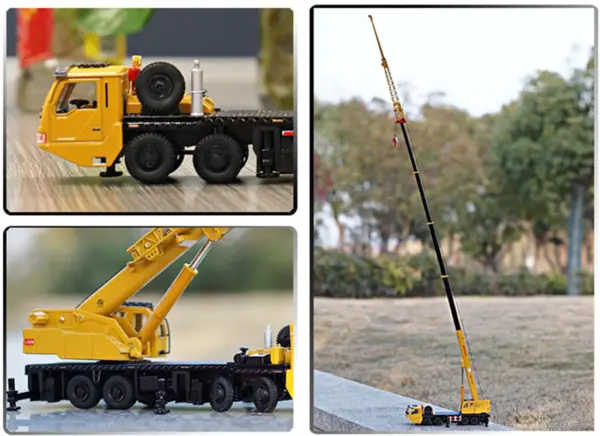 1:50 Scale Alloy Engineering Crane Model - Image 6