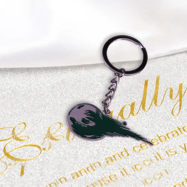 Final Fantasy 7 Meteor Copper Keychain - Image 4
