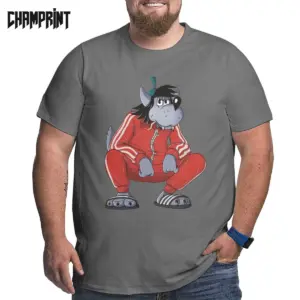 Men's Nu Pogodi Wolf Graphic T-Shirt XXL