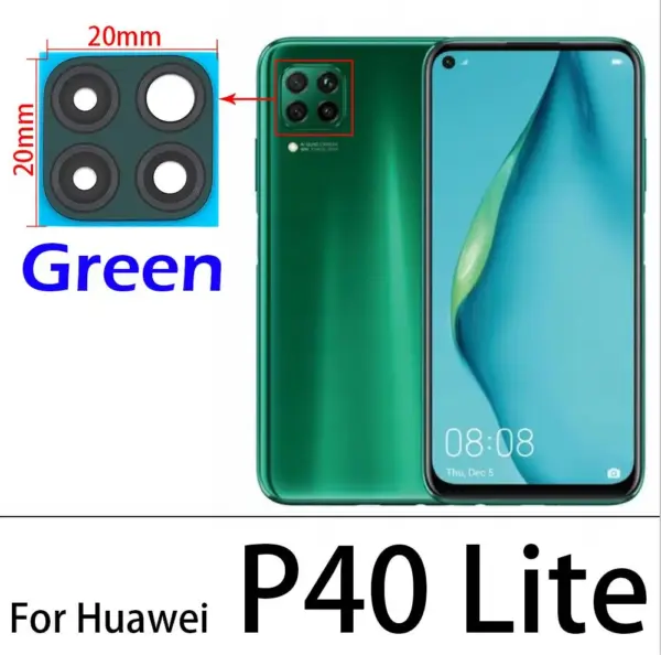 Huawei P20 P30 P40 Series Rear Camera Glass Lens Set - Image 9