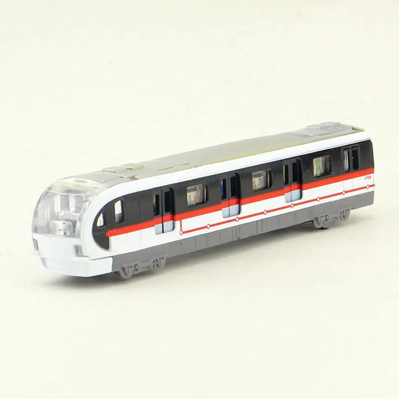 1:87 Alloy Pull Back Subway Train Model 10 1:87 Alloy Pull Back Subway Train Model - Image 10