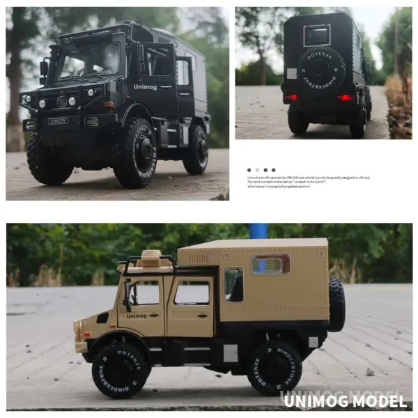 1/32 UNIMOG U4000 Diecast Off-road Model - Image 6