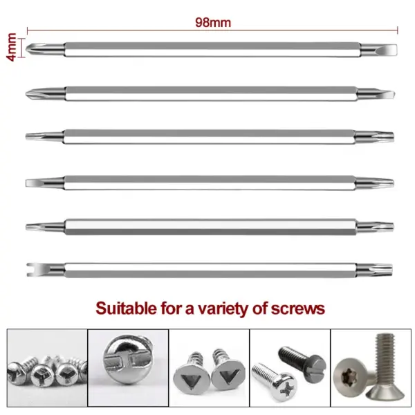 6 in 1 Magnetic Household Screwdriver Set - Image 5