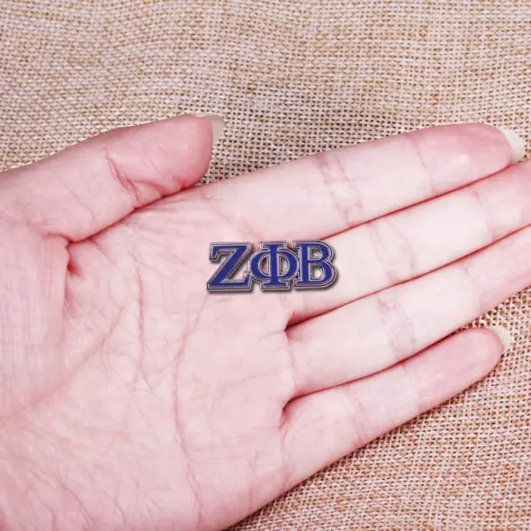 Zeta Phi Beta Enamel Badge Pin 1920 Greek Sorority - Image 5