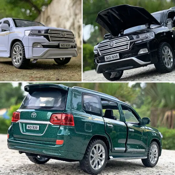 1:32 Diecast Toyota Land Cruiser Model Car - Image 6