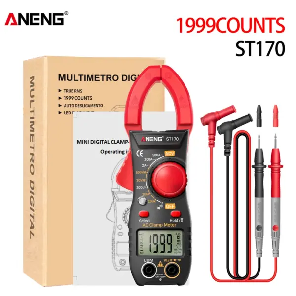 ANENG Smart Clamp Meter 500A AC/DC Voltage Tester - Image 7