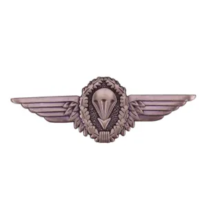 German Parachutist Wings Badge Brooch Copper