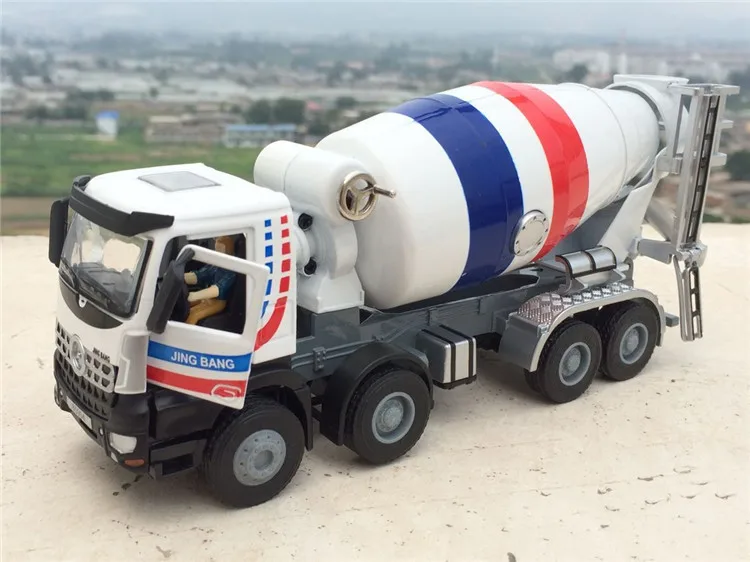 1:50 Scale Alloy Cement Mixer Truck Model 7 1:50 Scale Alloy Cement Mixer Truck Model - Image 7