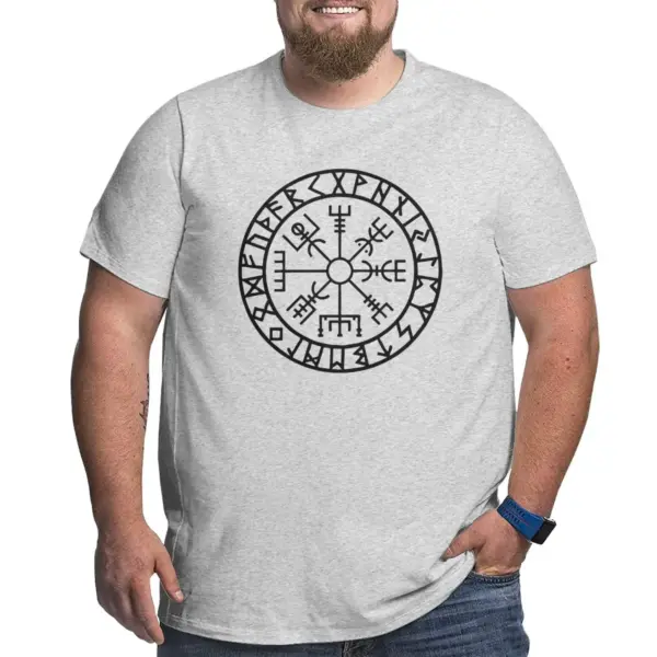 Vegvisir Runes Navigator T-Shirt for Men - Image 10