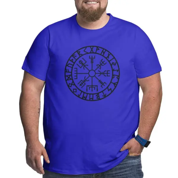 Vegvisir Runes Navigator T-Shirt for Men - Image 16