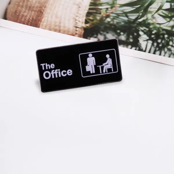 The Office Enamel Pin Classic Metal Badge - Image 6