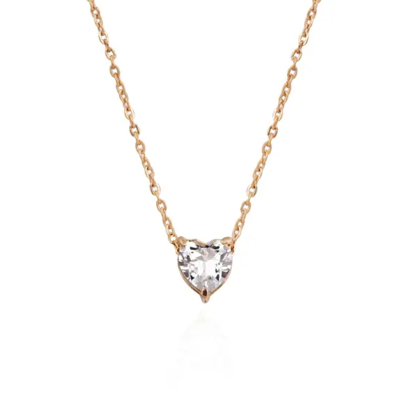 Tiny Heart Choker Necklace in Zinc Alloy - Image 15