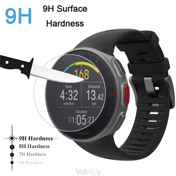 5PCS Tempered Glass Protectors for Polar Pacer - Image 2