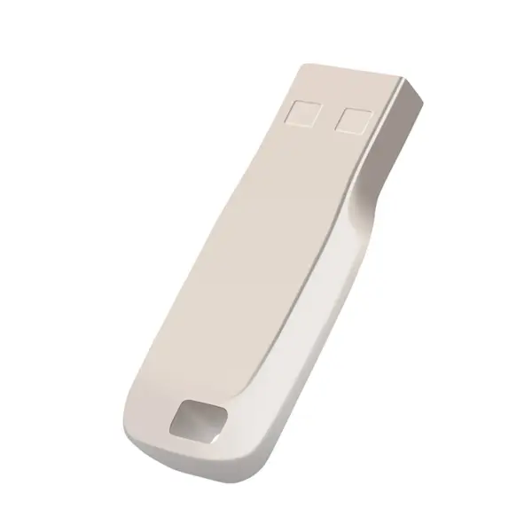 Silver USB Flash Drive 8GB to 128GB with Metal Finish - Image 5