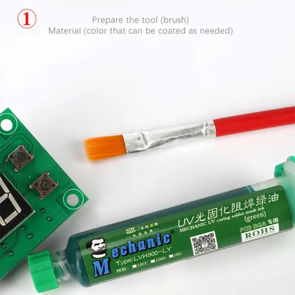 UV Curing Solder Mask Ink Set for PCB - Image 3