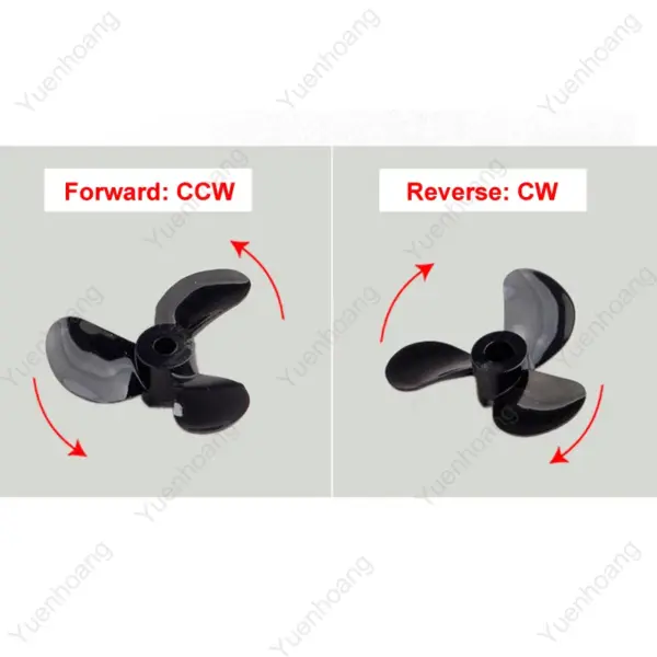 3-Blade Propeller for RC Boats 28-56mm - Image 3