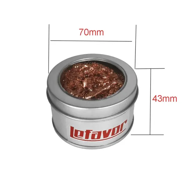 Copper Wire Cleaning Ball for Soldering Irons - Image 3