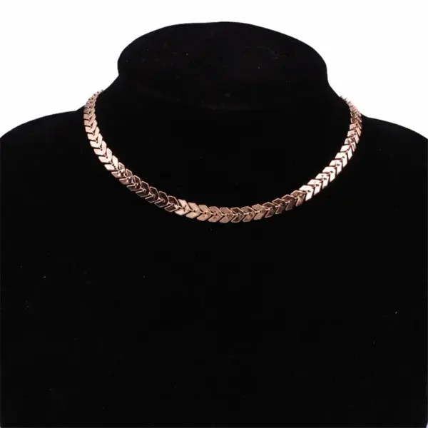 Gothic Style Double Layer Choker Necklace - Image 11