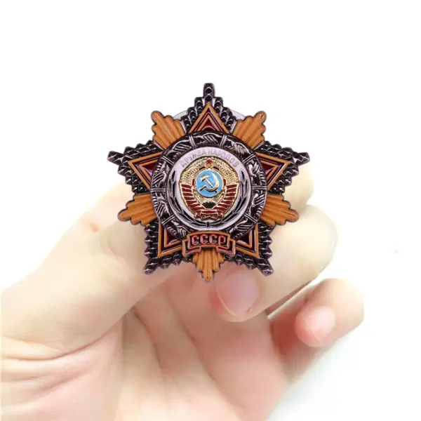 Soviet Order of Friendship Medal Badge - Image 4