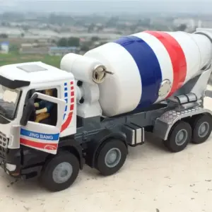 1:50 Scale Alloy Cement Mixer Truck Model 15 H35fa11ca65f14a83b82706c9bfa33e7f1