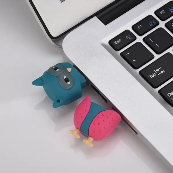 Cute Animal Owl Fox Bee USB Flash Drive 4GB-64GB - Image 4